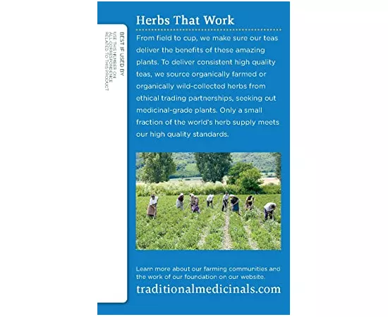 Traditional Medicinals Stress Ease Tea Bags cinnamon Flavor16's