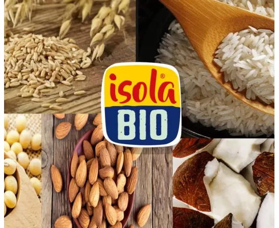 Isola Bio 100% Organic Brown Rice Plant Based Milk 1L