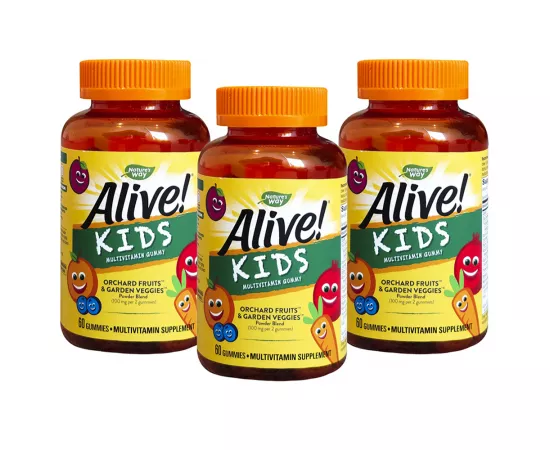 جاميز الفيتامينات المتعددة للأطفال من ناتشرز واي ألايف   60