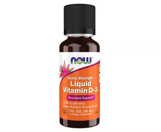 Now Foods Vitamin D3 Liquid Extra Strength 1 Fl. Oz.