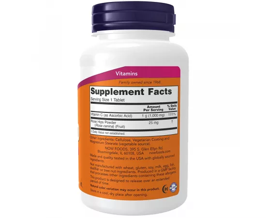Now Foods Vitamin C-1000 30 Tablets