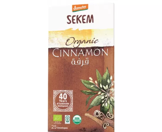 Sekem Organic Cinnamon Tea 25 Envelopes