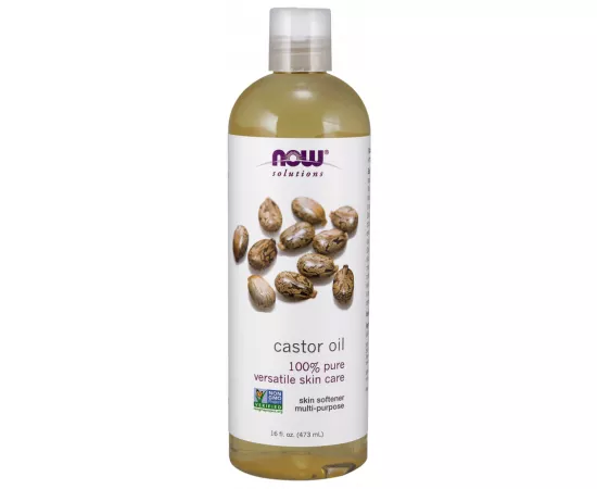 Now Solutions Castor Oil 100% Pure 16 Fl. Oz.