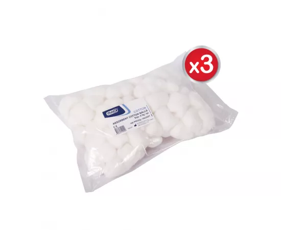 Max Cotton Balls 100pcs/bag - 03 Pcs