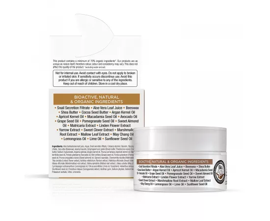 Dr Organic Snail Gel Cream 50ml