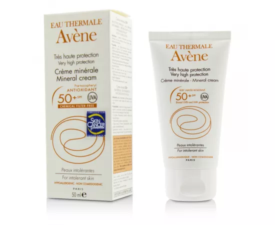 Avene  High Protection Mineral  SPF 50+ Cream  50ml