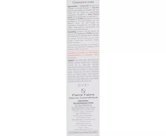 Avene Cleanance Hydra Soothing Cream 40ml