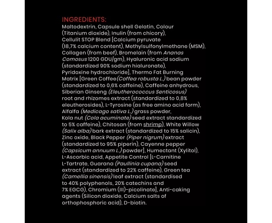 Lazar Angelov Cell Burner Capsules 120's