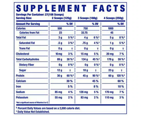 Ronnie Coleman Signature Series King Mass XL Mass Gainer Protein Powder Dark Chocolate15 lbs