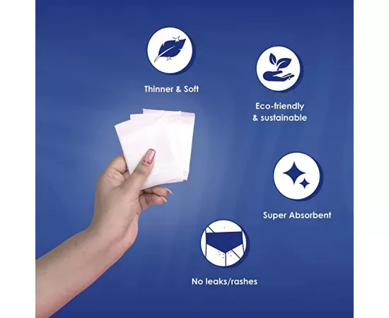 Lemme Be Panty Liners 100% Cotton Certified Biodegradable - (Box Of 10)