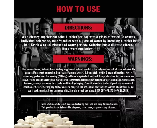 Mutant Caffeine 240 Tabs