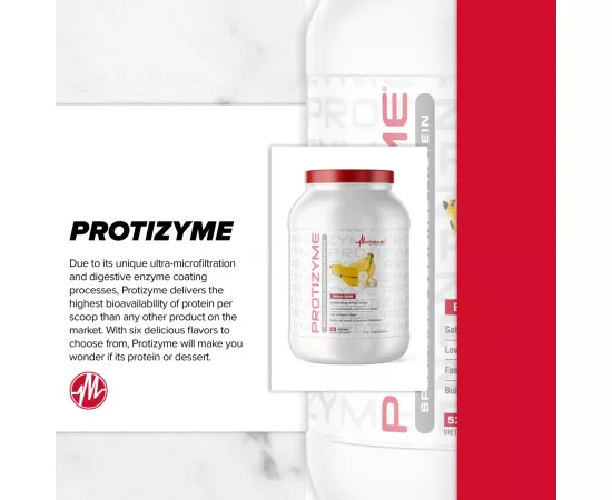 Metabolic Nutrition Protizyme Banana Cream 4 lb