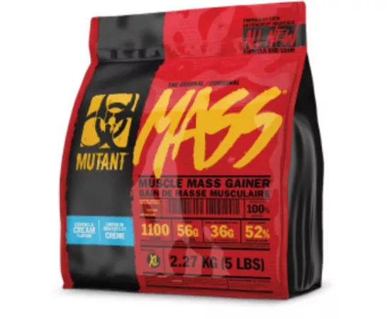 Mutant Mass Cookies and Cream 2.27 kg 5 lbs