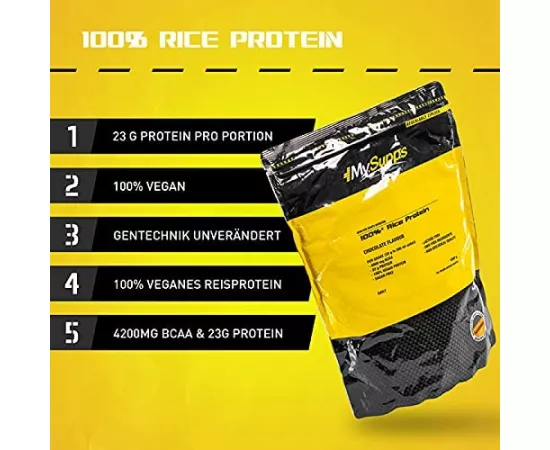 My Supps 100% Rice Protein Vanilla 1 kg