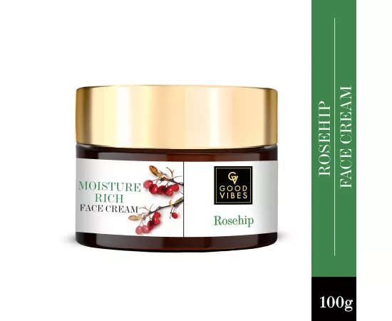 Good Vibes Rosehip Moisture Rich Face Cream (100 g)