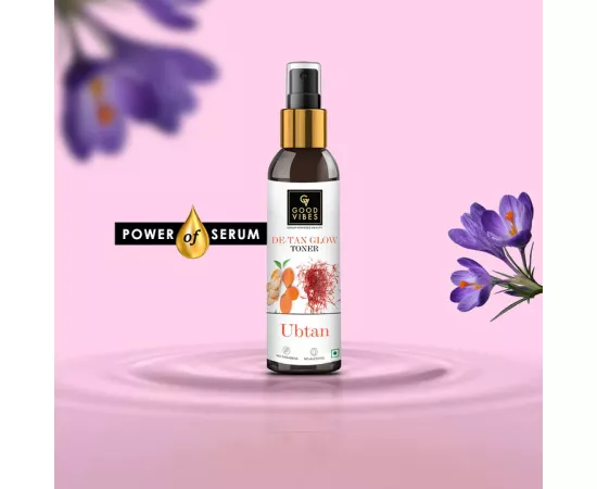 Good Vibes Ubtan Insta Glow Toner  (120 ml)