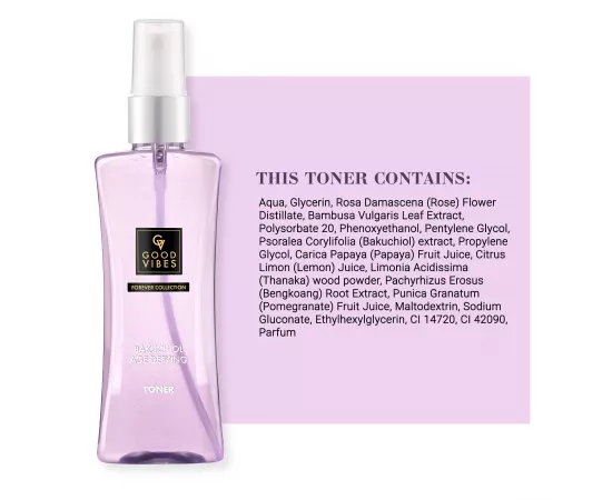Good Vibes Bakuchiol Age Defying Toner 100ml