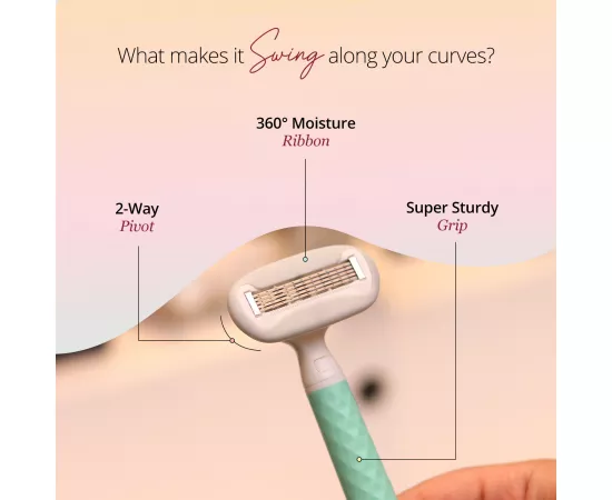 Carmesi Body Razor Swing - Aqua Delight (KI-S509LO)