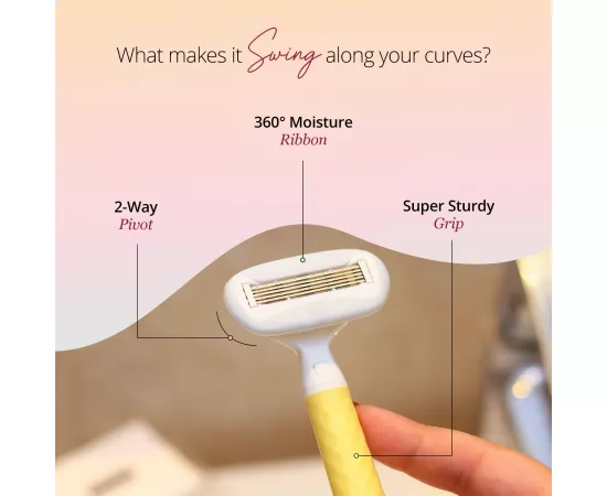 Carmesi Body Razor Swing - Yellow Daze (KI-S509LO)