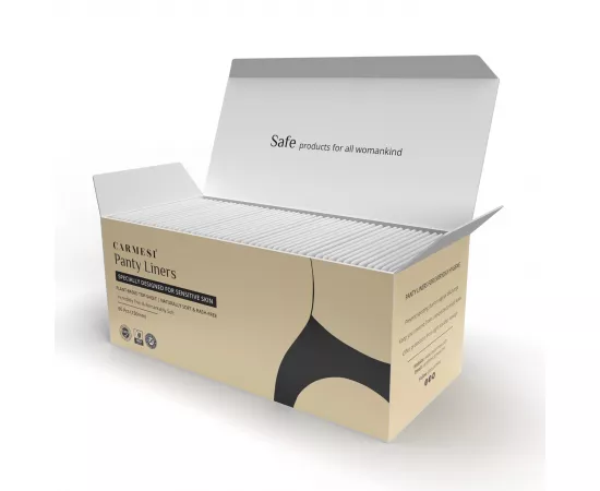 Carmesi Panty Liners - Designed for Sensitive Skin (60 Pieces)