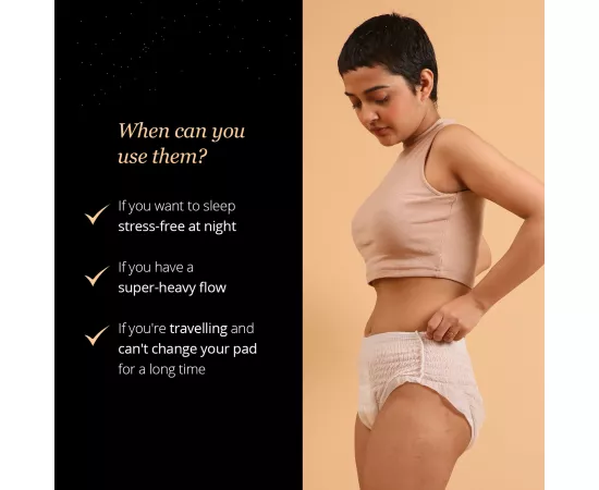 Carmesi Diposable Period Underwear (4 units) (M-L)