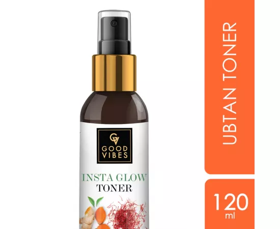 Good Vibes Ubtan Insta Glow Toner  (120 ml)