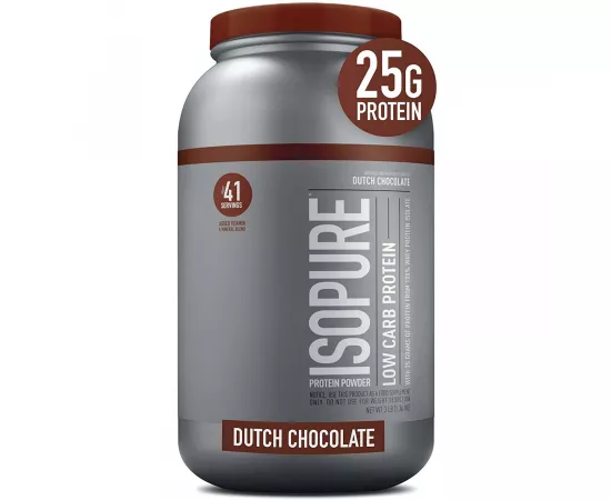Nature's Best Zero Carb Isopure Dutch Chocolate 3 lbs