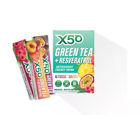  الشاي الأخضر بنكهات متعددة من إكس 50s 30's مظروف