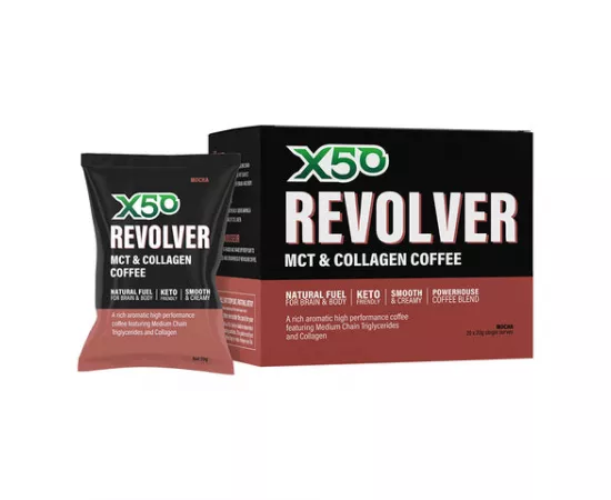 X50 Coffee Revolver Mocha Flavour 20 Sachets