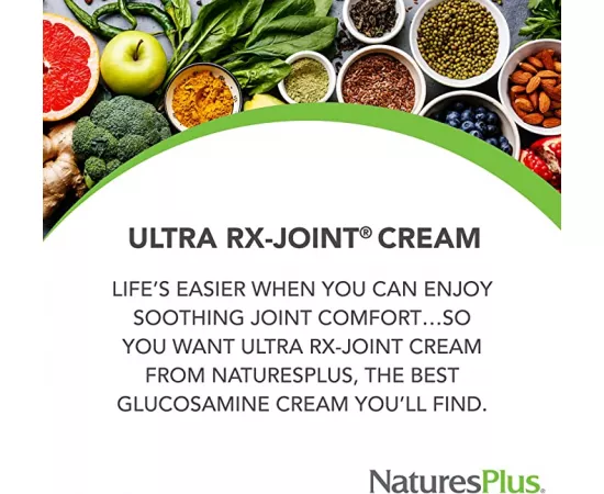 Natures Plus Glucosamine Chondroitin MSM Ultra Joint Cream 118 ml