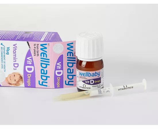نقاط ويل بيبي فيتامين د من فيتابيوتيكس 30 مللي