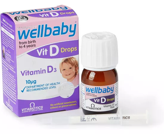 نقاط ويل بيبي فيتامين د من فيتابيوتيكس 30 مللي