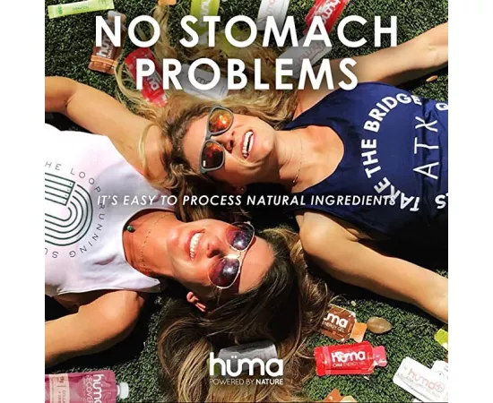  جل طاقة شيا الأملاح المعدنية النباتي الطبيعي بنكهة التوت الأسود الموز من هوما بلس 24 x 42g