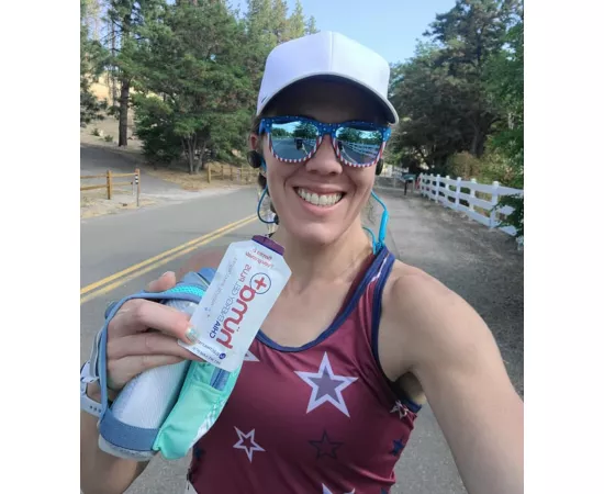 جل طاقة الأملاح المعدنية النباتي الطبيعي بالشيا و ليموناضة الفراولة من هوما بلس 24 x 36g