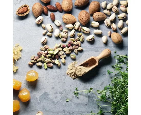  بار للطاقة زينزيرو بنكهة الفاكهة الحمضية و اللوز والعسل من فيلوفورت 9 x 62g