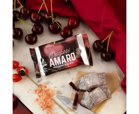 مضغيات للطاقة بنكهة  أمارو سور تشيري جوارانا من فيلوفورت  9