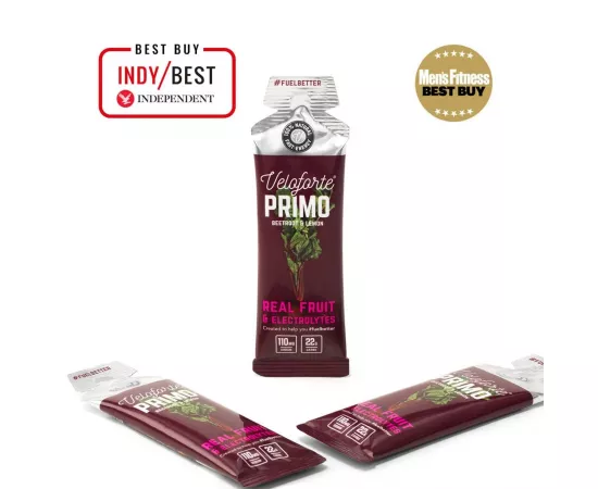 جل الطاقة بريمو الطبيعي بنكهة جذور الشمندر والليمون من فيلوفورت9 x 33g