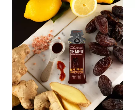 VELOFORTE Real Fruit Electrolyte Flavour Energy Gel 9 x 33g