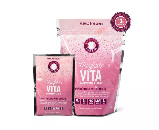 VELOFORTE Vita Raspberry Acai Flavour Protein Smoothie 630 g