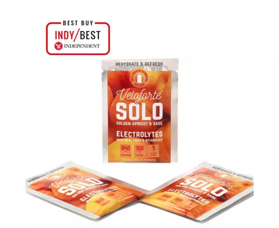 مسحوق  أملاح معدنية بنكهة المشمش سولو ساج من فيلوفورت 9  x 5جرام